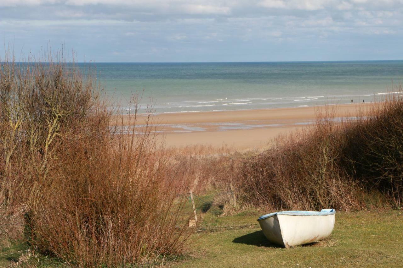 Les Bains De Mer Grandcamp-Maisy Exteriör bild
